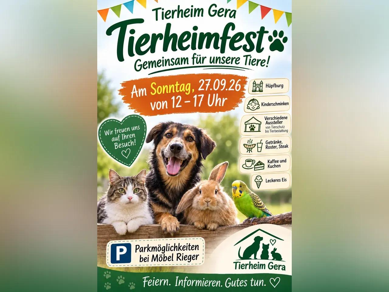Flyer Tierheimfest 2026