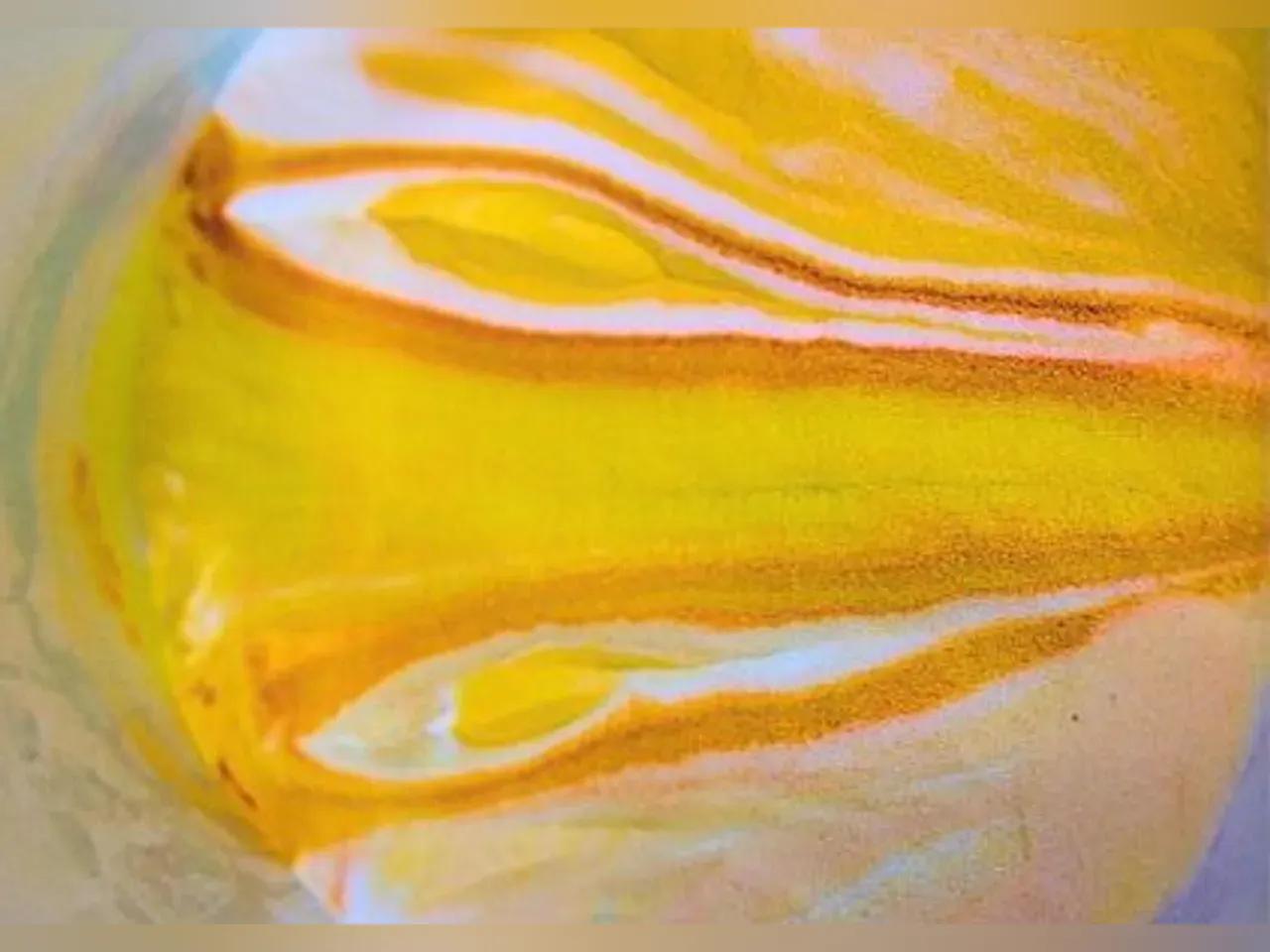 Gemälde der Ausstellung "Wissenschaft trifft Kunst" von Daniel Egbe