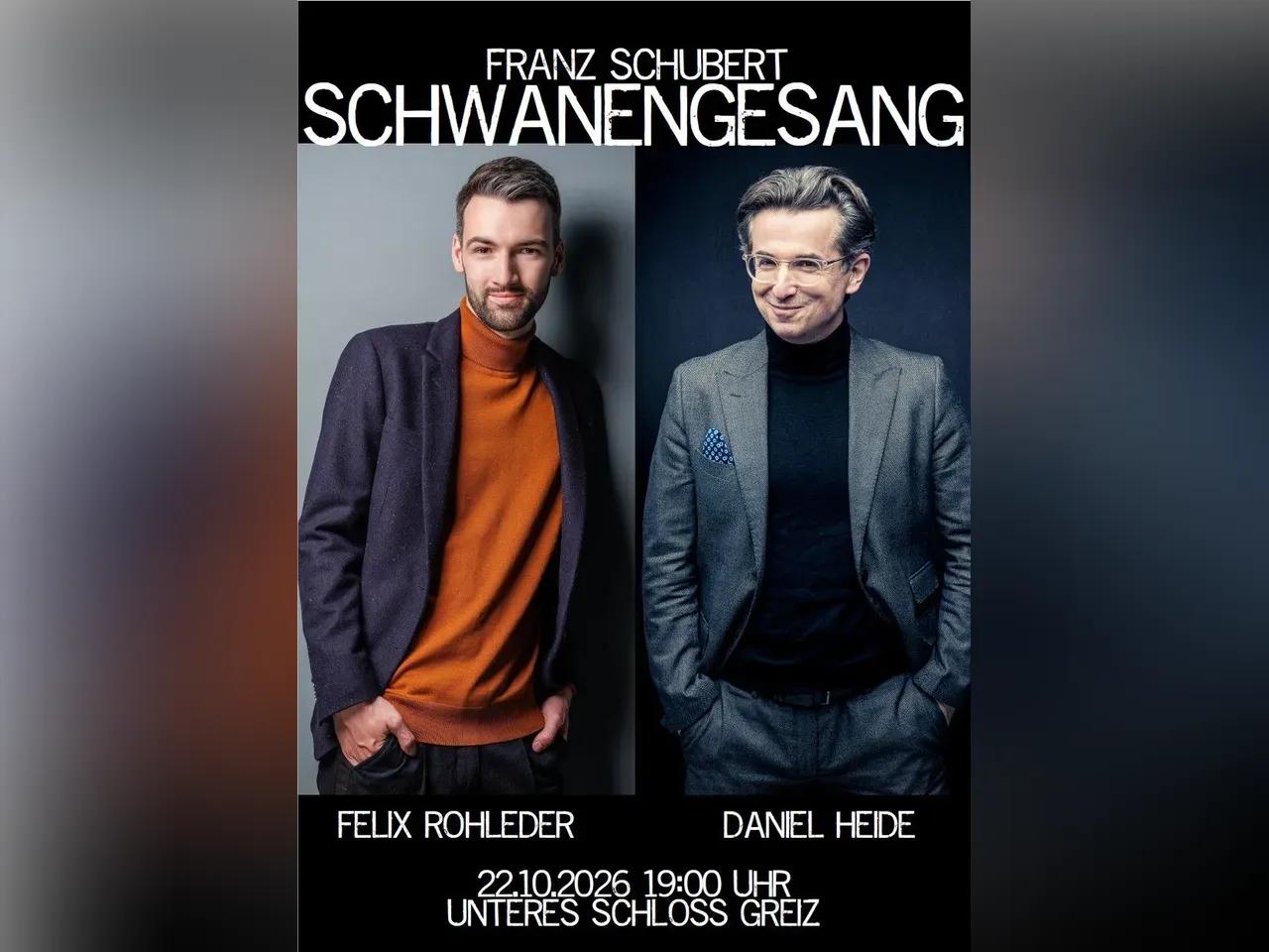 Franz Schubert: Schwanengesang – Felix Rohleder & Daniel Heide