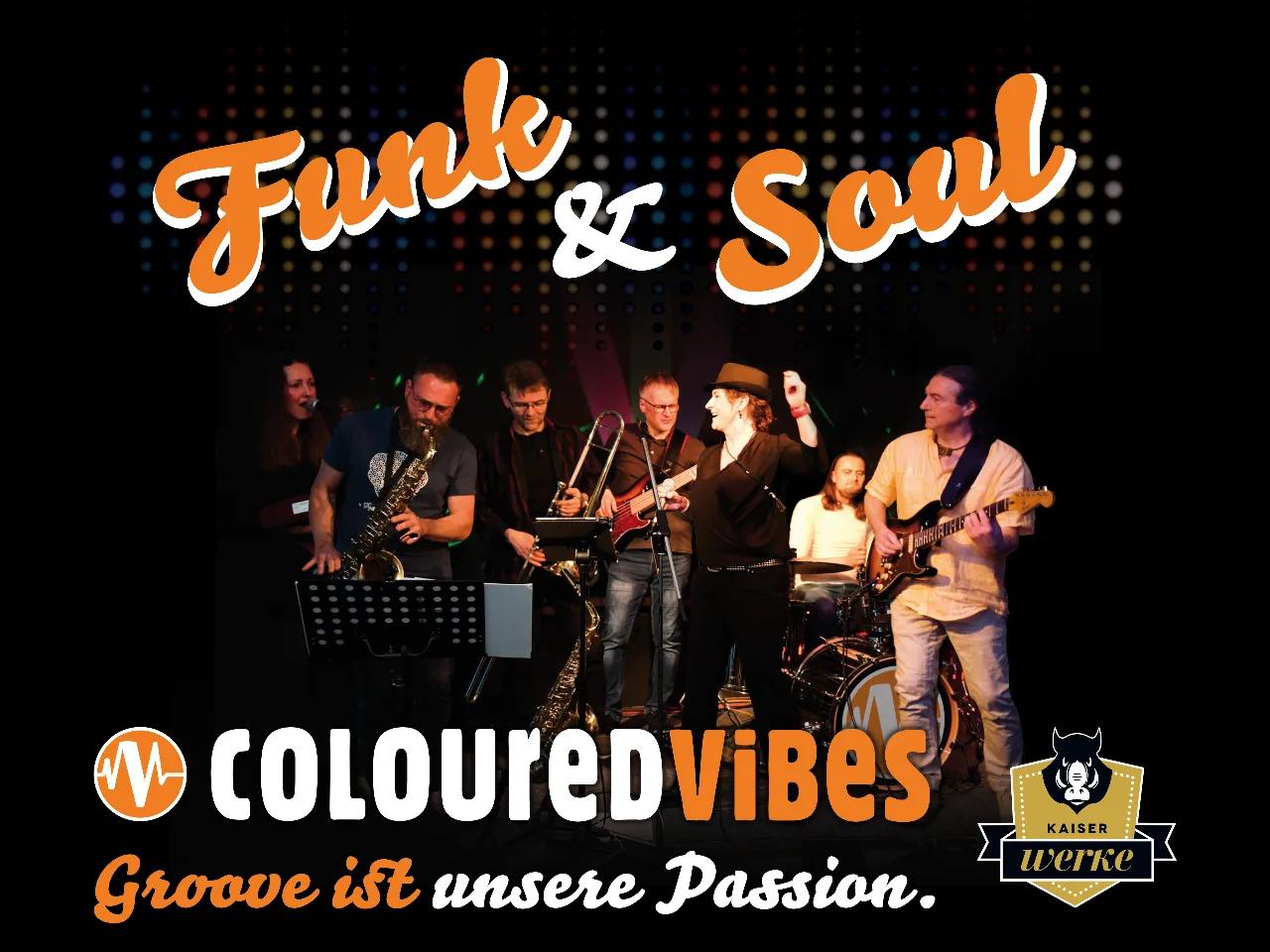 Coloured Vibes – Funk & Soul live