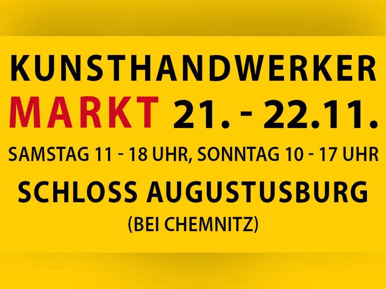 Herbstmarkt der Kunsthandwerker auf Schloss Augustusburg