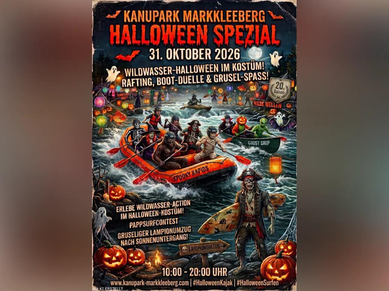 Halloween-Spezial im Kanupark Markkleeberg